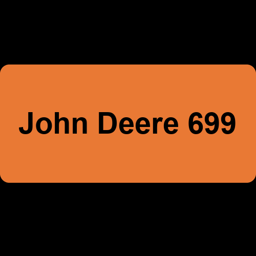 John Deere 699